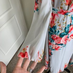 Gianni Bini Boho Cloud Floral Maxi summer dress
